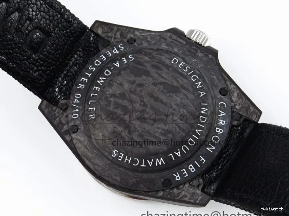 on Graffiti Nylon Best Black Carbon Strap A2824 DIWF Dweller Sea 43mm Edition Dial 0415